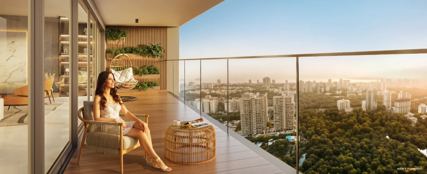 Kalpataru Vian deck view over the mangroves (artist’s impression)