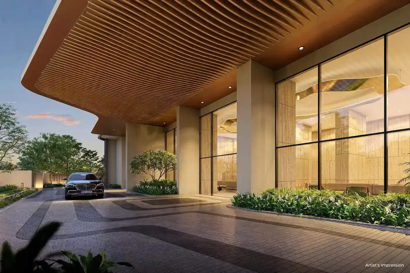 Viceroy Visava: Entrance (artist’s impression)