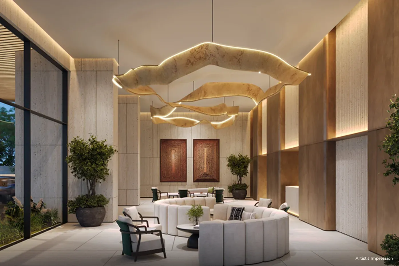 Viceroy Visava: Lobby (artist’s impression)