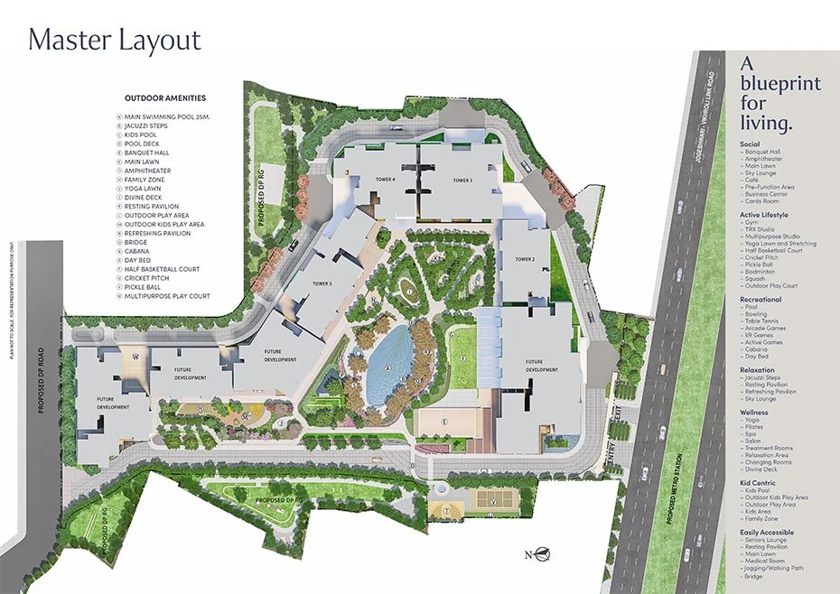 DLF Westpark master plan, Andheri West